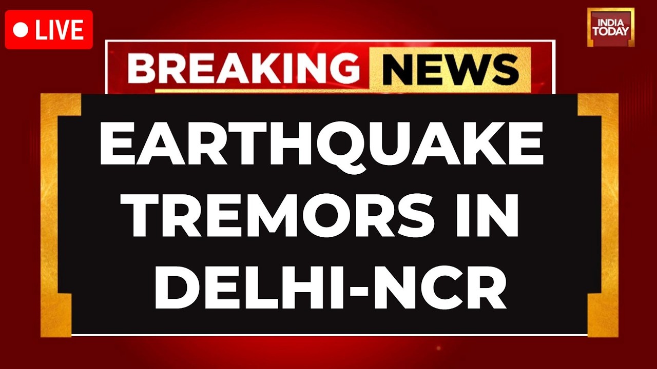 Earthquake BREAKING NEWS LIVE: Earthquake Tremors Felt In Delhi NCR | Earthquake In Afghanistan