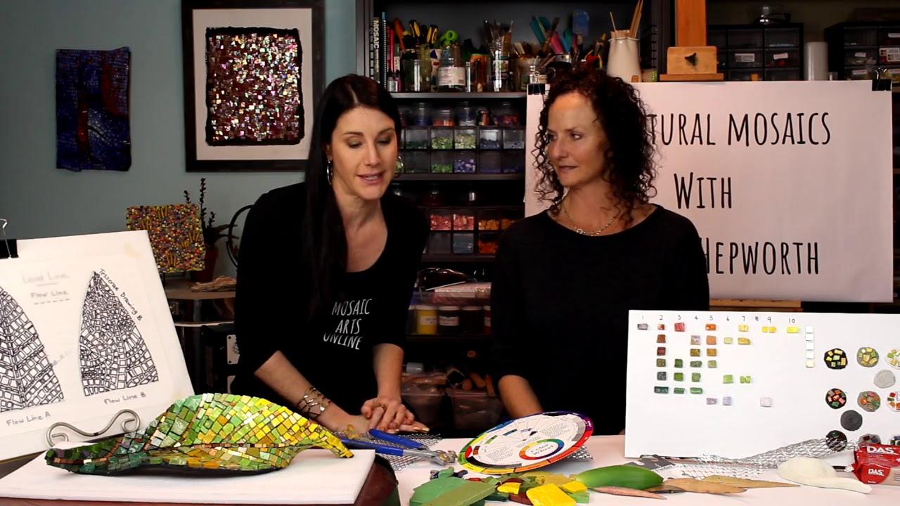 Sculptural Mosaics with Caitlin Hepworth