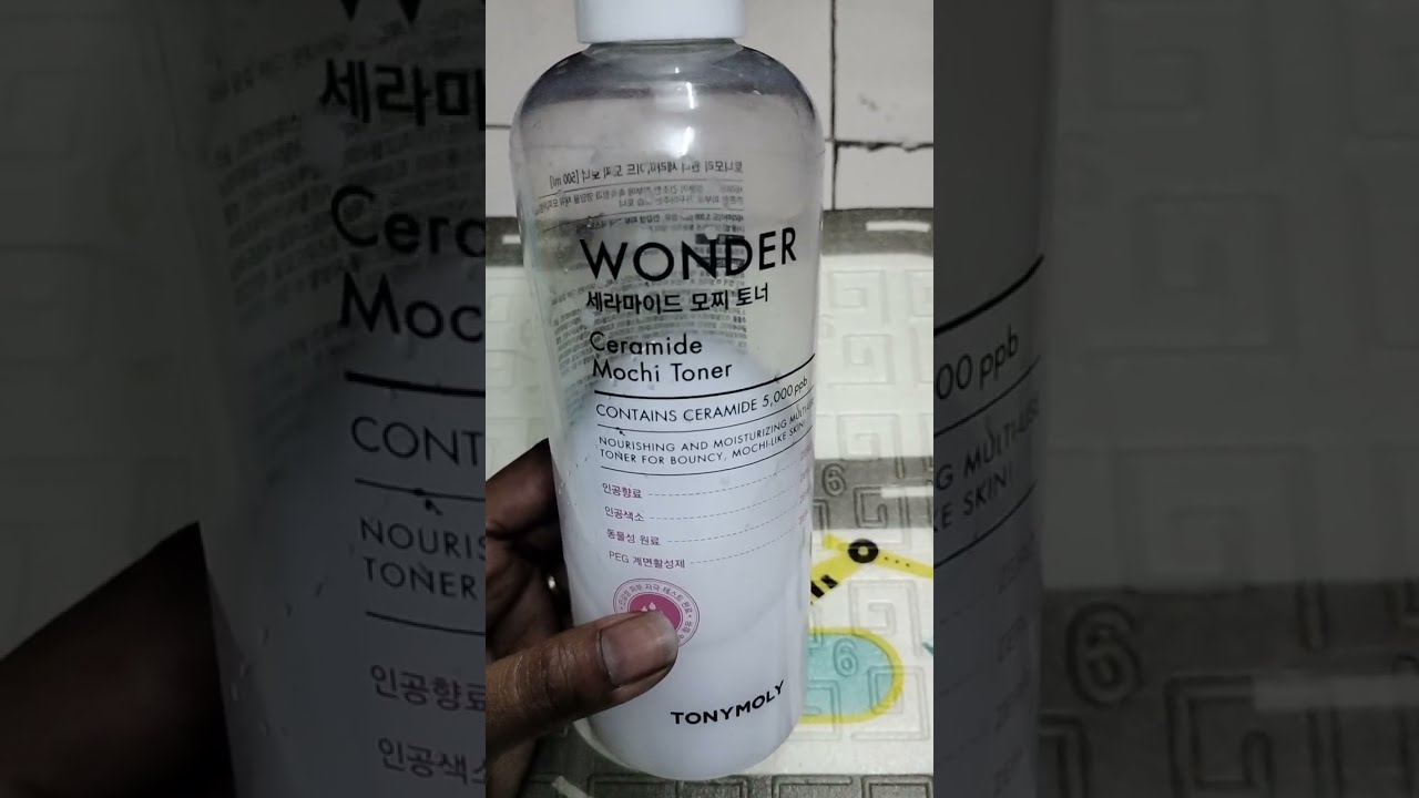 HONEST REVIEW: TONY MOLY CERAMIDE MOCHI TONER #tonymoly  #ceramide  #toner #skincare 