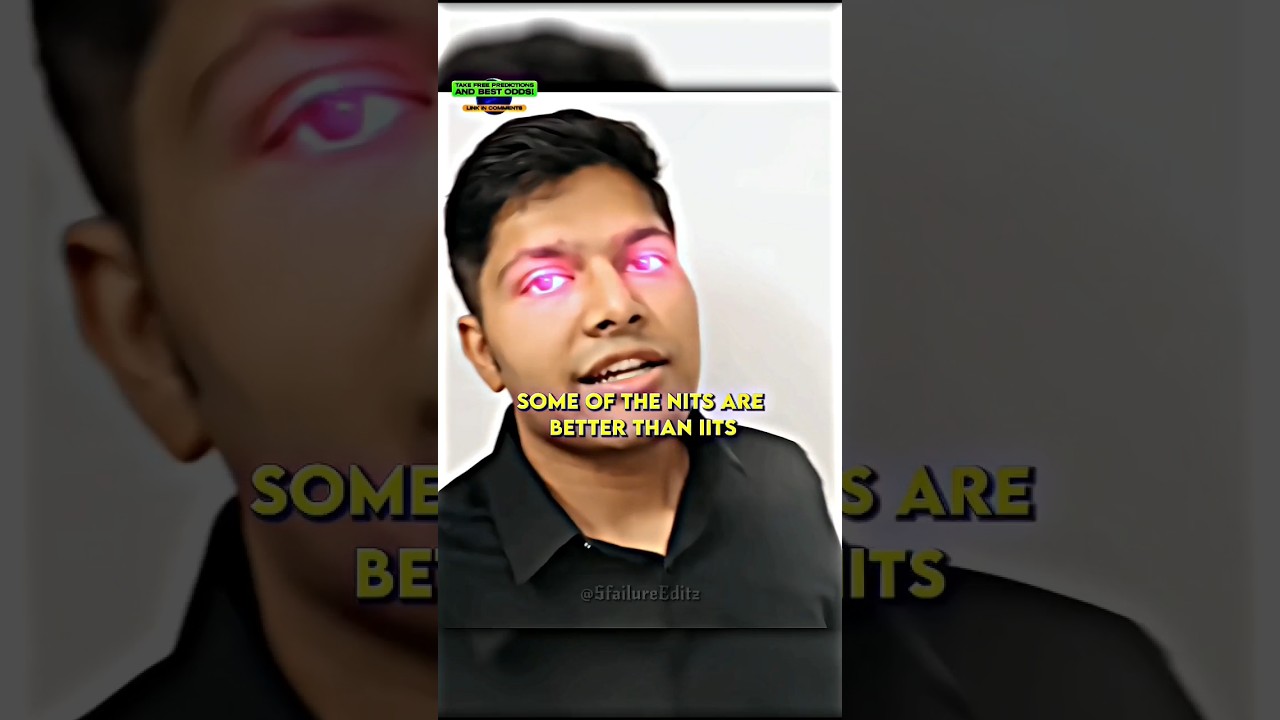 Why Nit's are underrated | Nits vs iits #motivation #nitstatus #iitjee #topper #nit #jeeadv #upsc