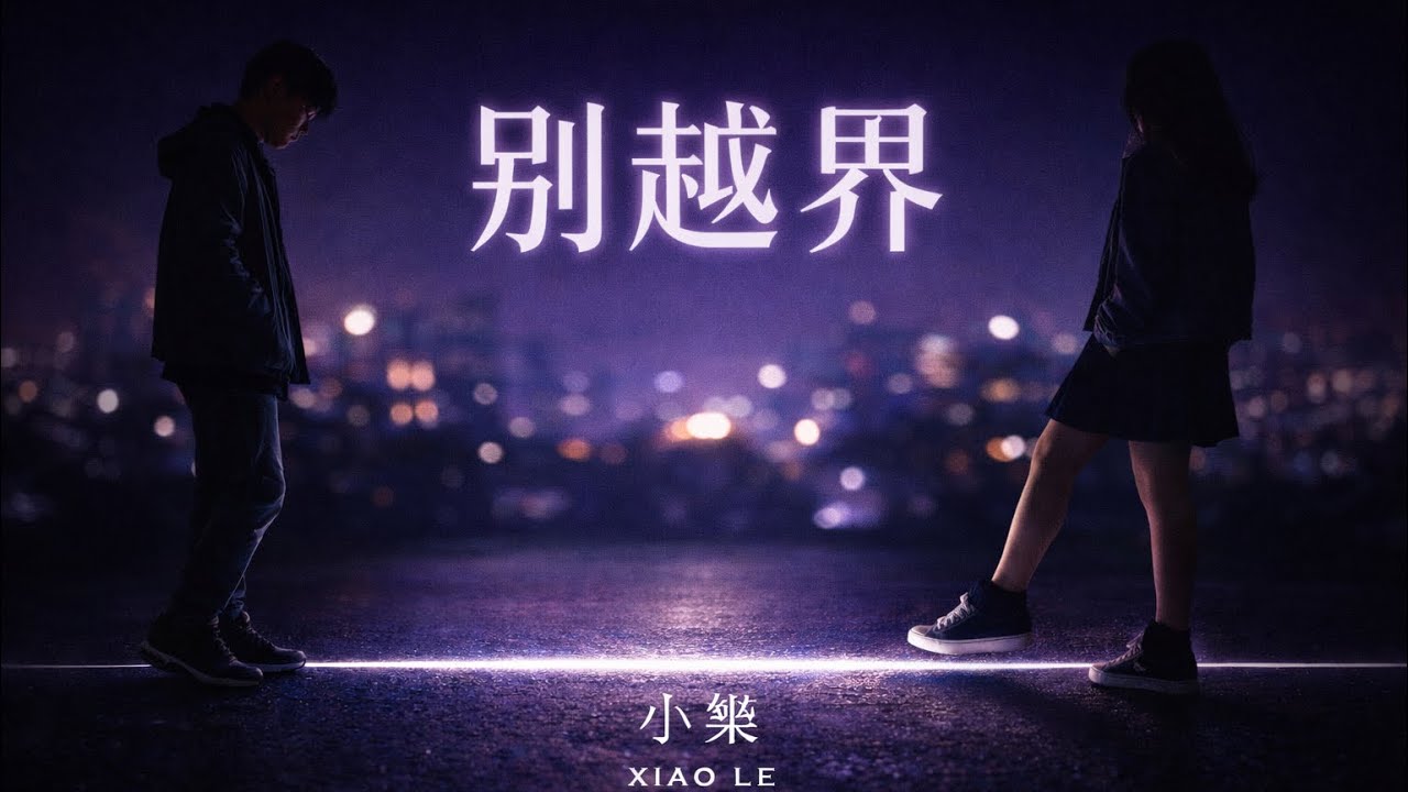 別越界｜小樂 Official Lyric Video (R&B / Rap)