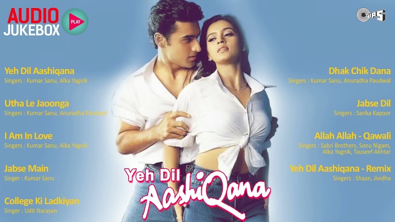 Yeh Dil Aashiqana Audio Songs Jukebox | Karan Nath, Jividha, Nadeem Shravan