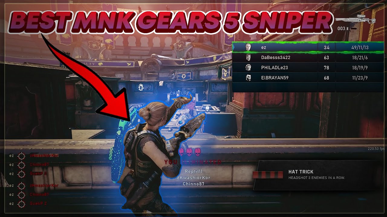 Gears 5 - I MADE THIS PLAYER MAD OVER MY SNIPER (RANKED CONTROL)