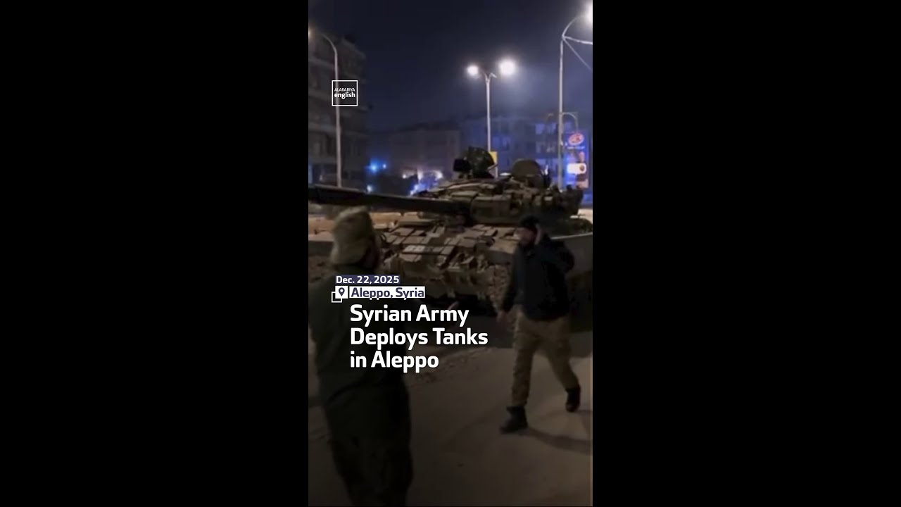 Syrian Army Deploys Tanks in Aleppo