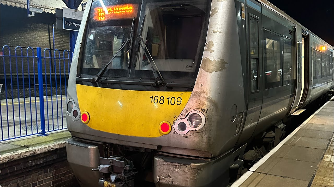Journey Onboard 168109 From High Wycombe To Beaconsfield(Buckinghamshire)
