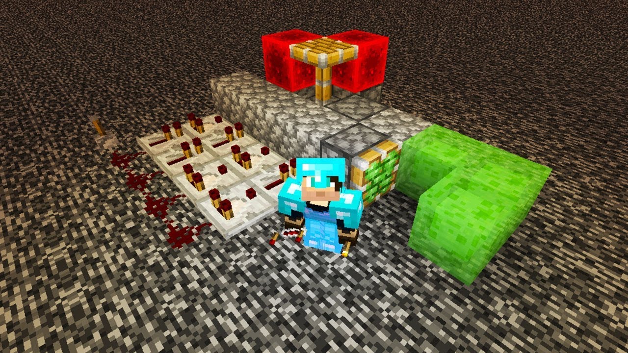 IK HEB HIER BEDROCK MEE GEBROKEN IN MINECRAFT!!