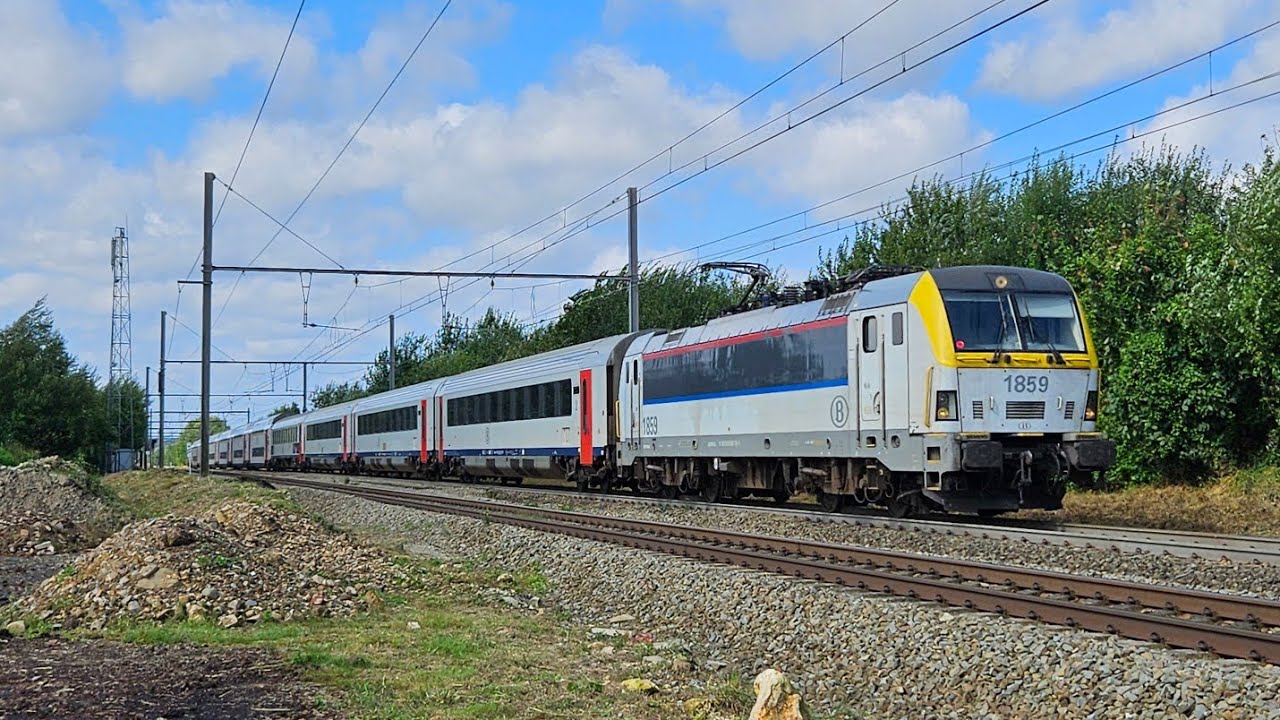 Omgeleide intercity's over de Montzenroute/Trains interurbains déviés sur la ligne Montzen 24-8-2024