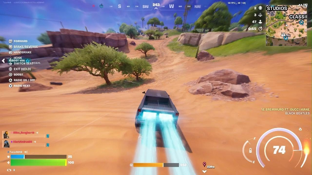 I played fortnite.With my uncle and Bilbo.
