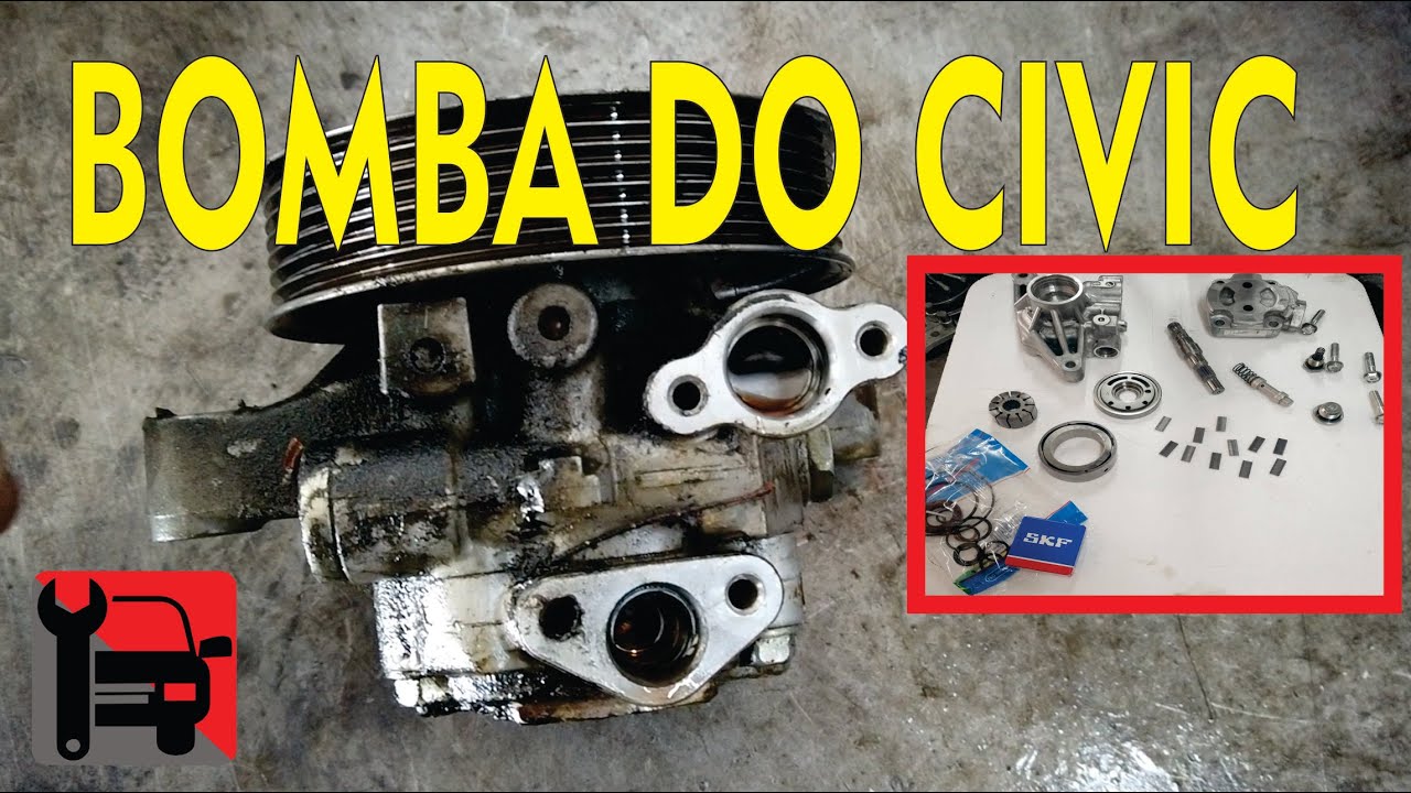 TROCANDO OS REPAROS DA BOMBA DO NEW CIVIC