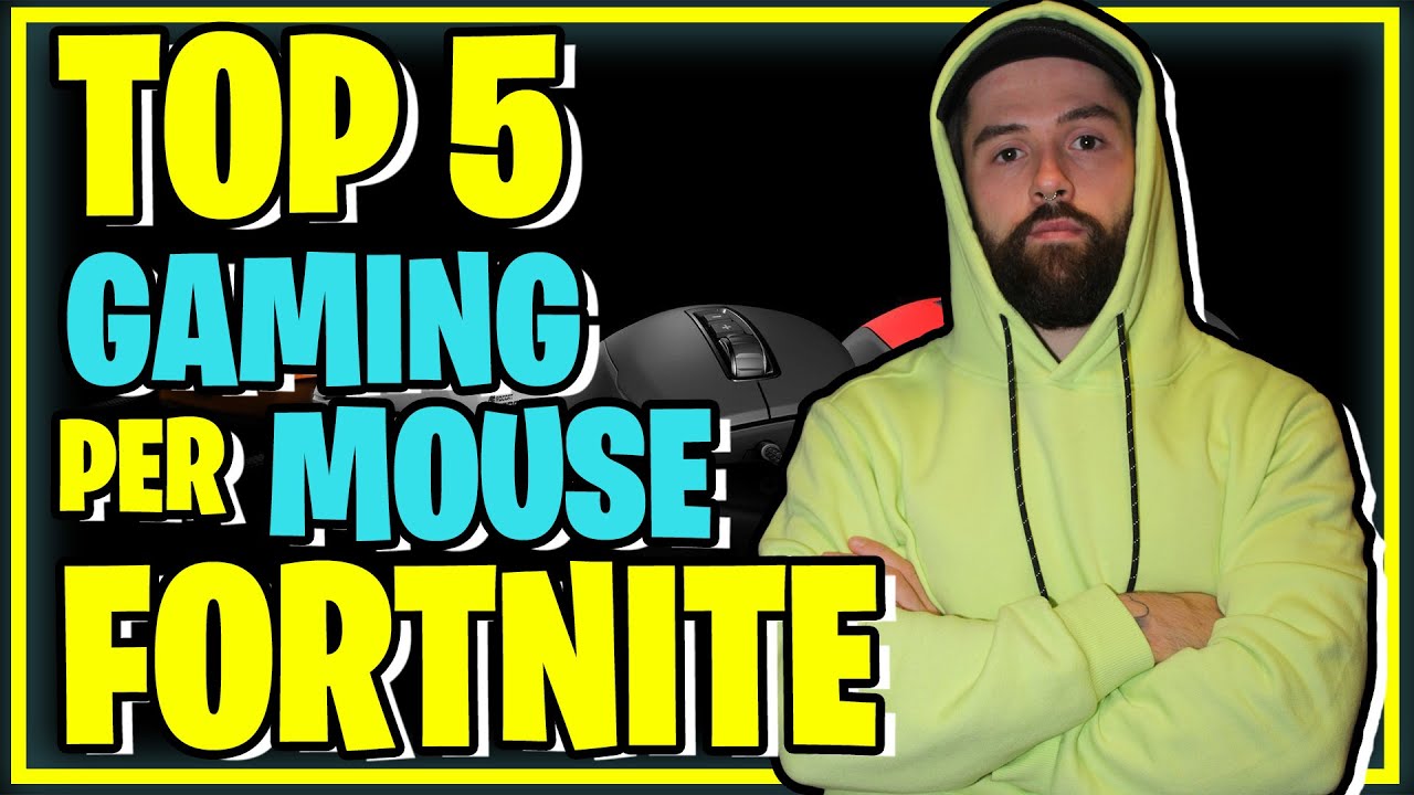 TOP 5 GAMING MOUSE PER FORTNITE