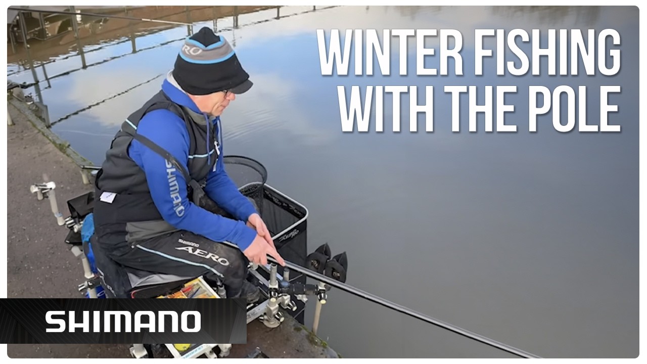 Winter fishing with the pole with Nick Speed