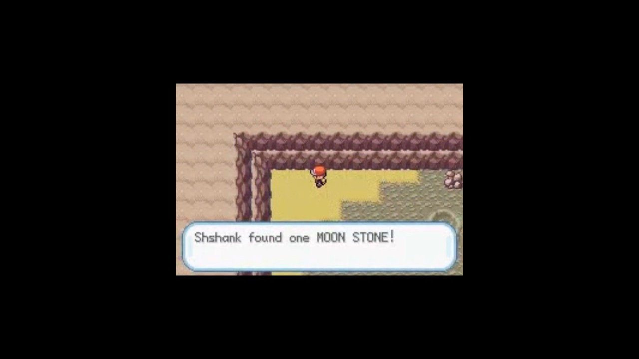 How to get Moon stone at Mt. Moon in Pokemon FireRed / LeafGreen