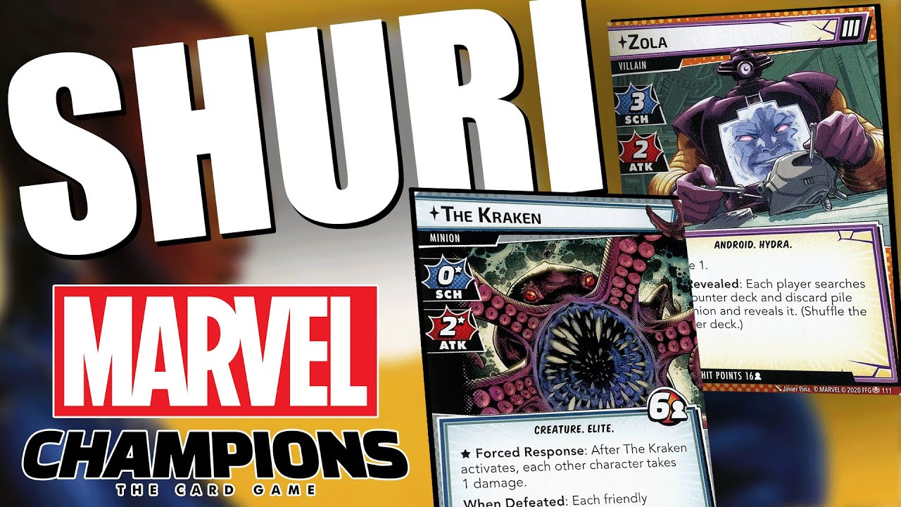 Black Panther (Shuri) Protection vs Expert Zola Marvel Champions Live Replay