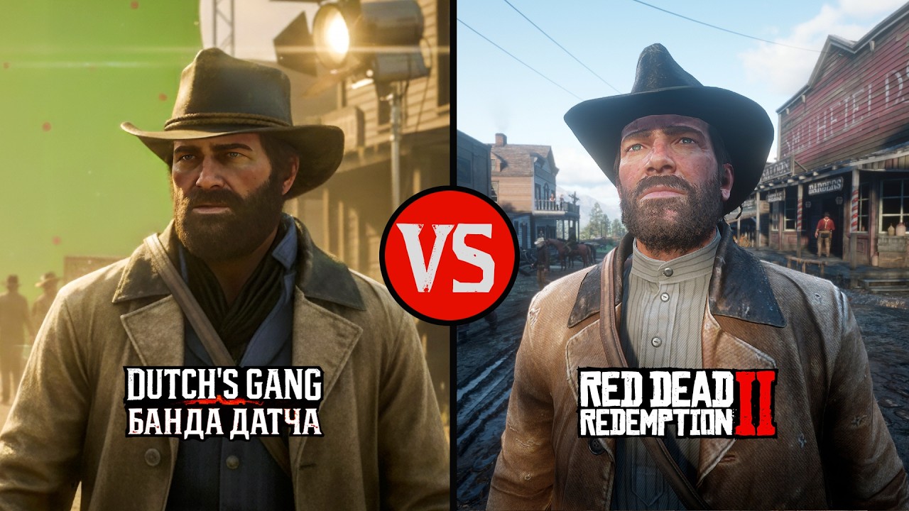 If HBO made a Red Dead Redemption 2 Series | Side-by-Side Comparison