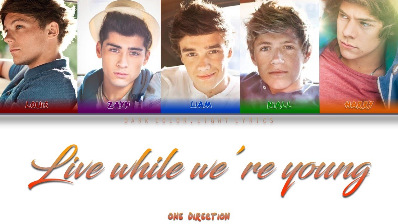One Direction 'Live While We're Young' Lyrics [Color Coded ENG_ESP]