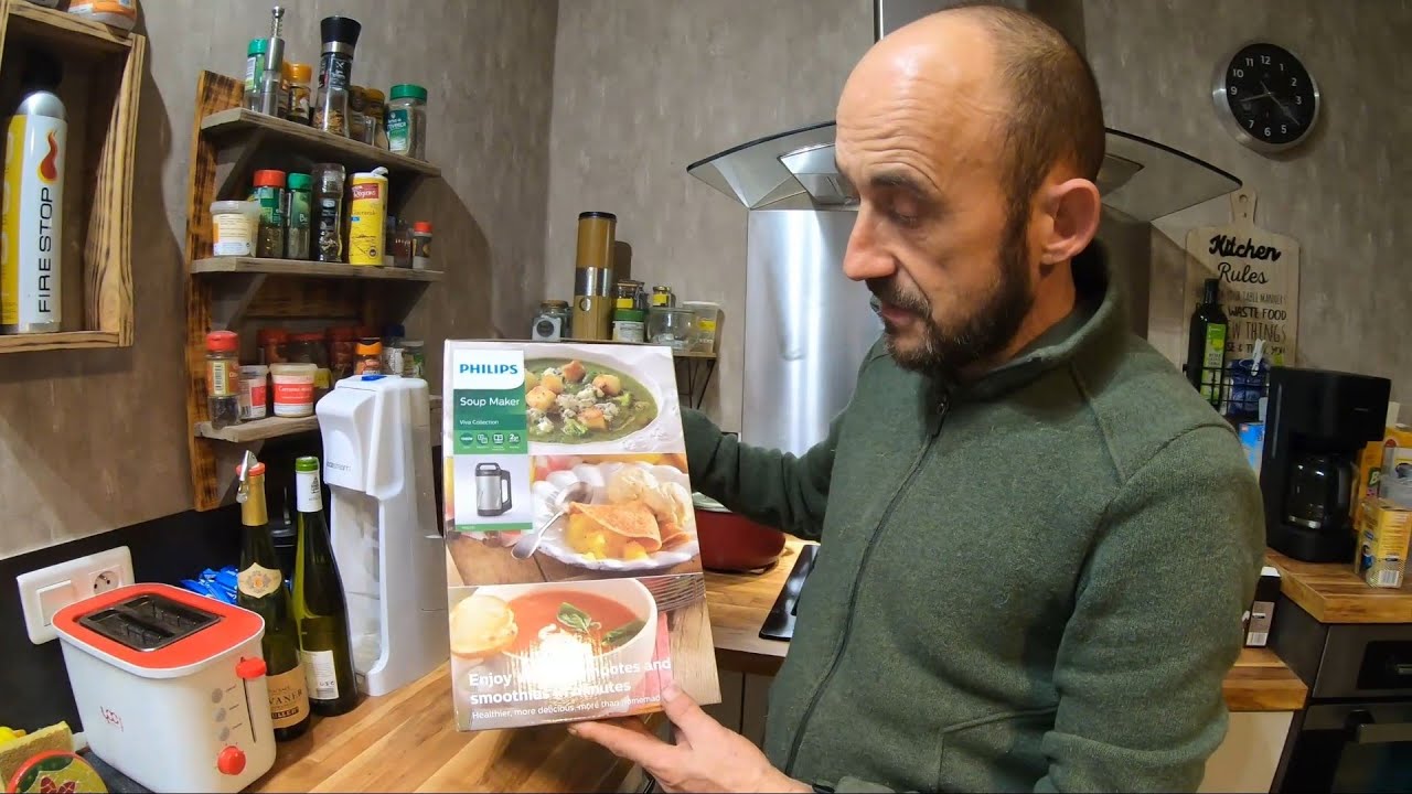 SoupMaker ( soupe maison en 18 minutes )