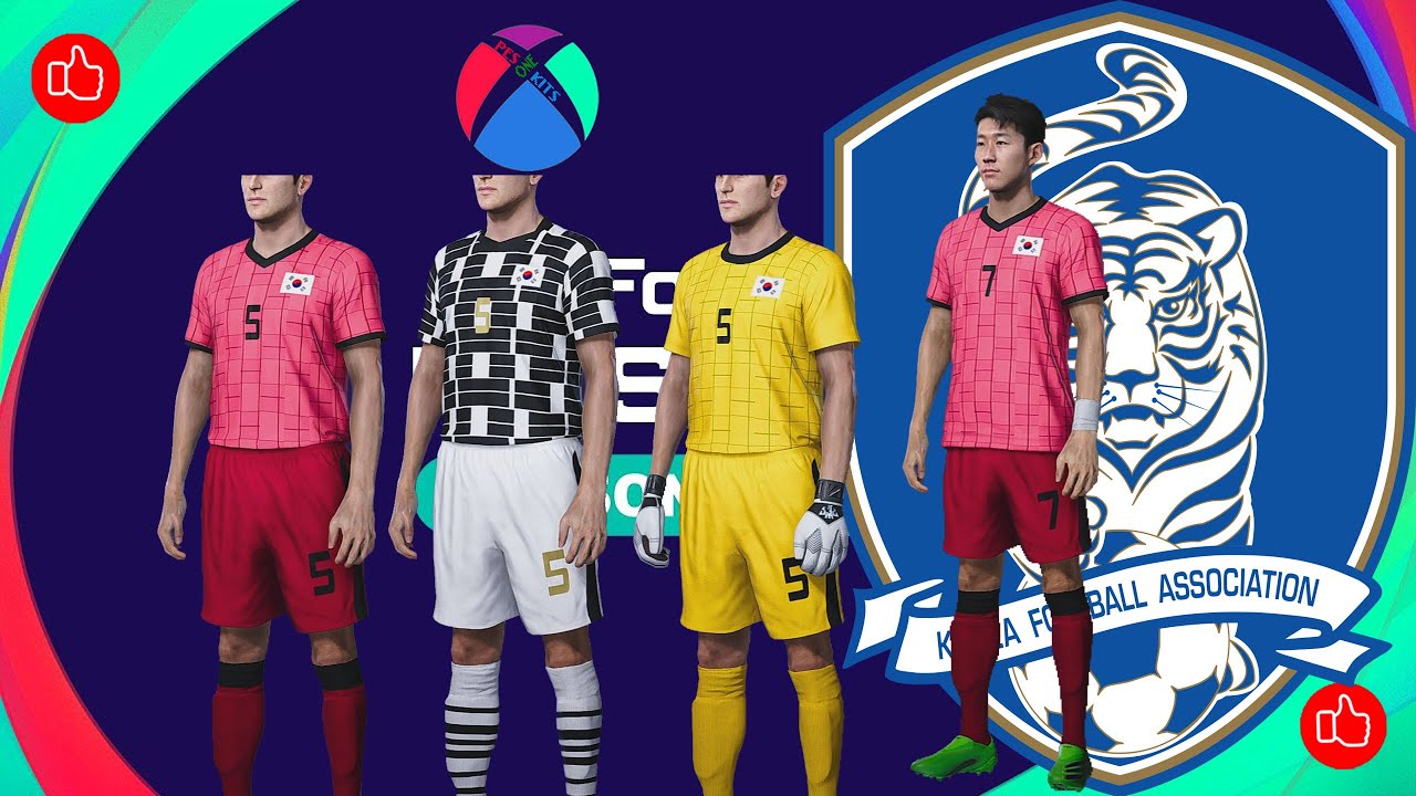 CORREIA DO SUL/SOUTH KOREA KITS PES 2021 XBOX ONE