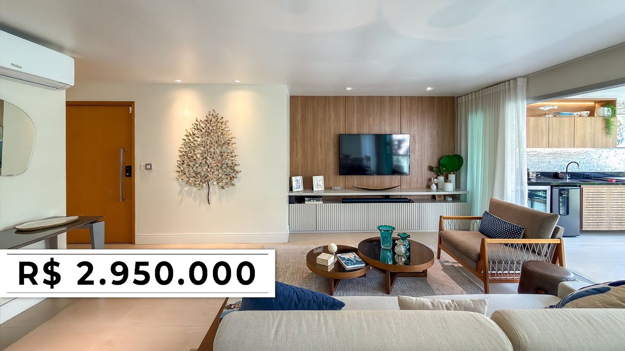 Apartamento Decorado no Jardim Oceânico, Barra da Tijuca