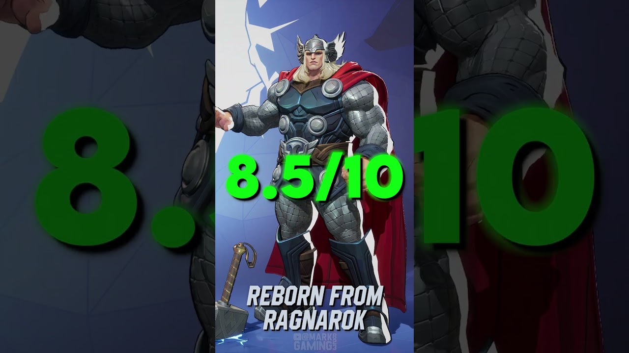 Рейтинг всех обликов Тора в Marvel Rivals