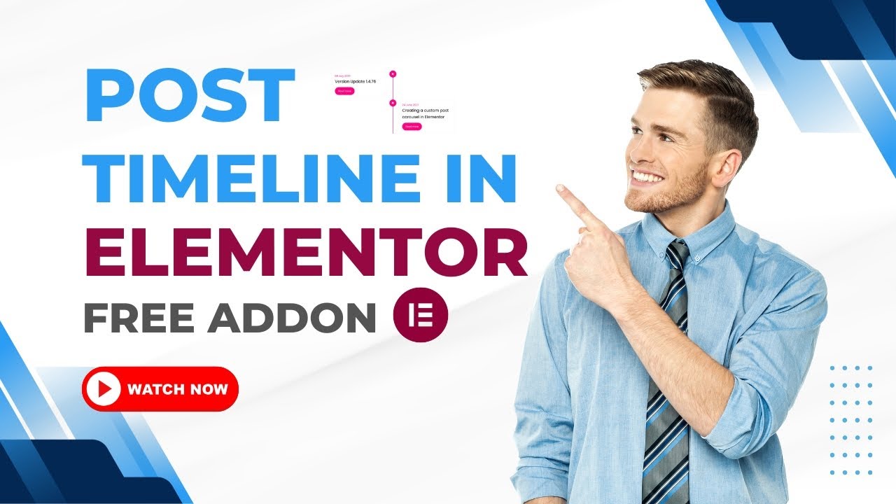 How to Create  Post Timeline in Elementor [+ Free Addon]