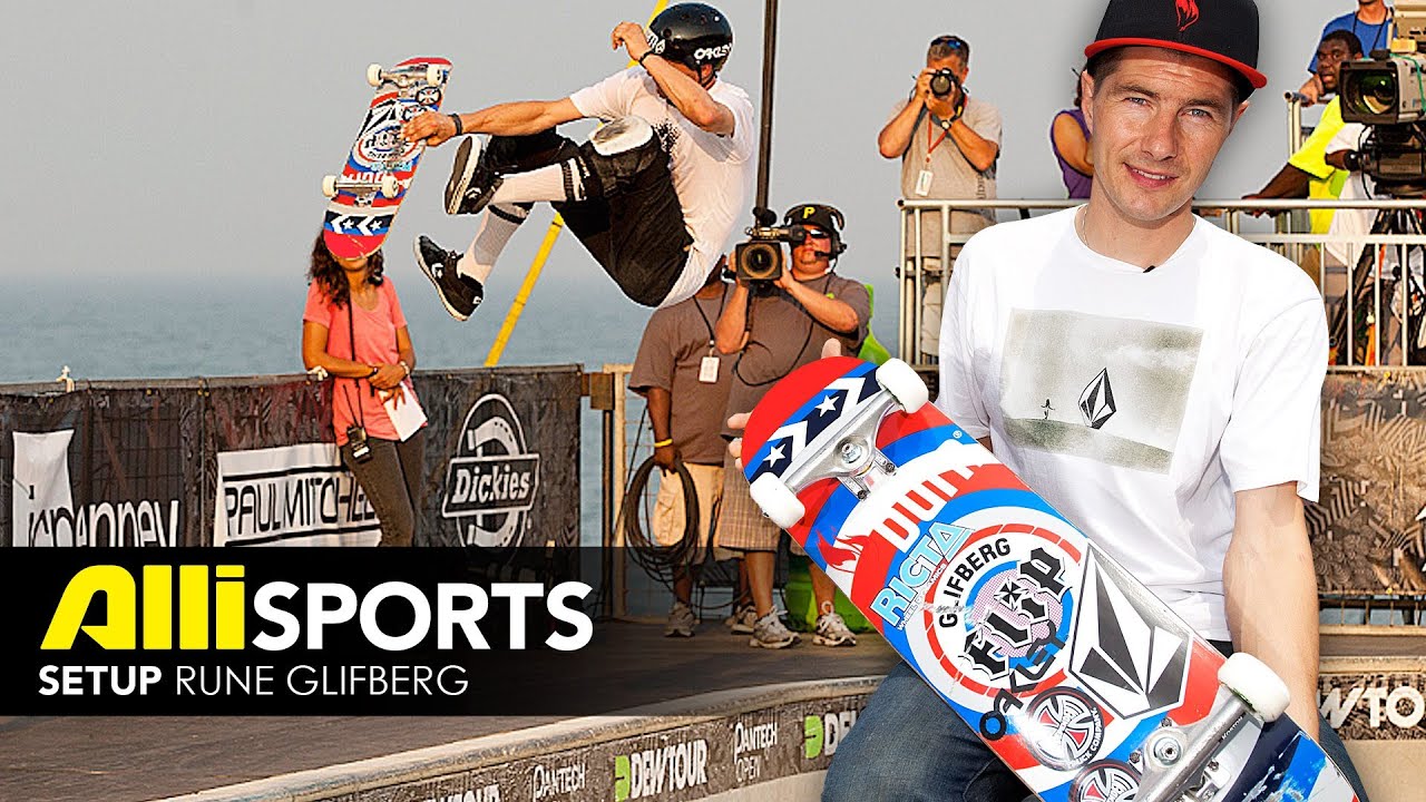 Rune Glifberg Skateboard Bowl Setup