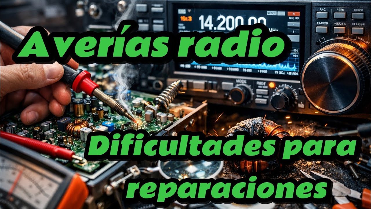 Aver&iacute;as radio, dificultades para reparaciones. #radioaficionados 