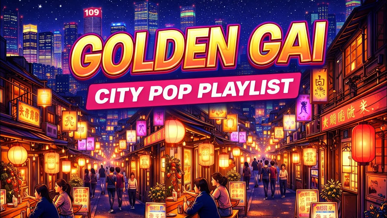 Golden Gai Nights — Japanese City Pop Vinyl Mix