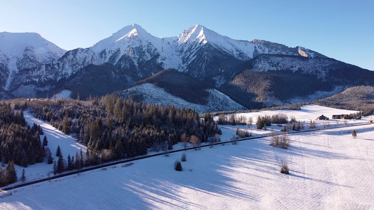 Winter 2021 Mountains | Ždiar High Tatras | Mavic MINI panorama footage