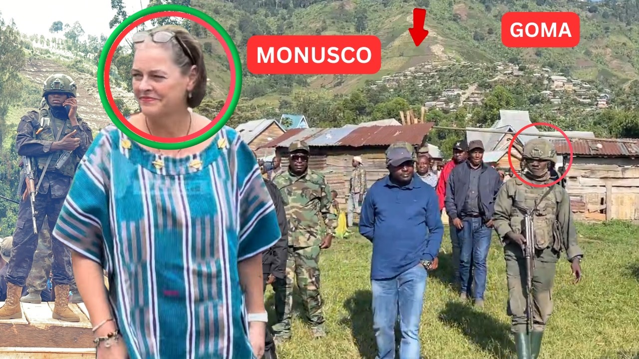 VIDEO🚨 MONUSCO I GOMA DORE IBIBEREYE MUNAMA IRIMO CORNEILLE NANGA