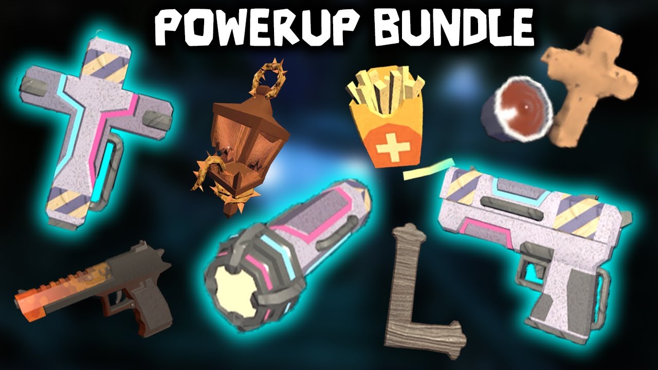 DOORS : Powerup Bundle Showcase + 5 other skins [ROBLOX]