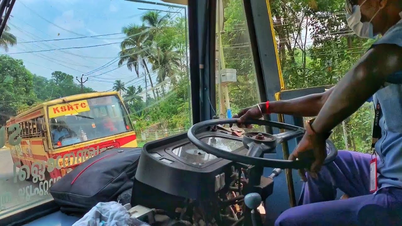 Driving Mode On | ത്രിശൂർ മുതൽ ഏറ്റുമാനൂർ വരെ, വരുന്നോ|RPK 488 KSRTC super fast | Driving and Travel