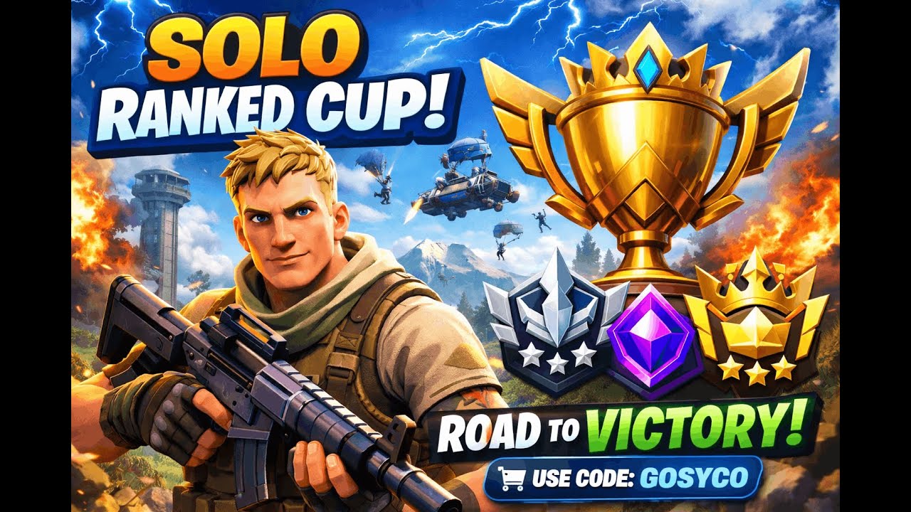 Fortnite Ranked Cup LIVE!!