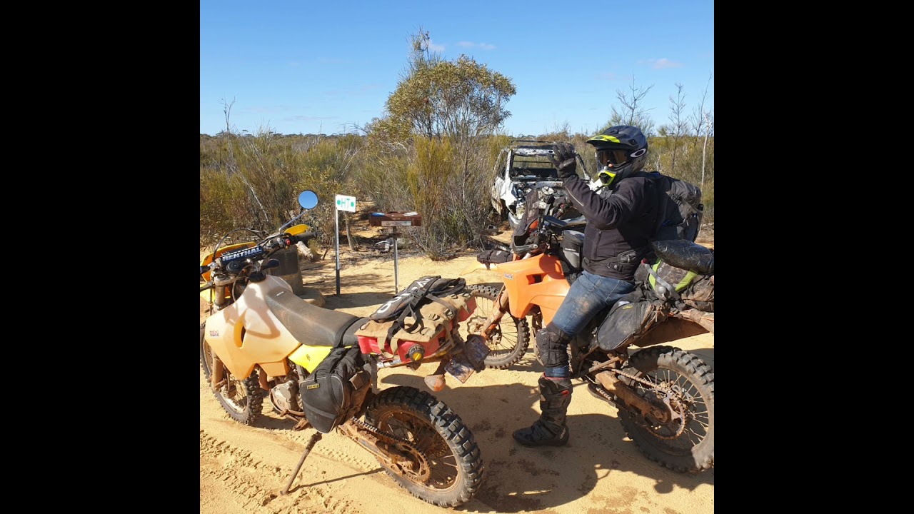Holland Track Western Australia - DRZ400 and KTM 450