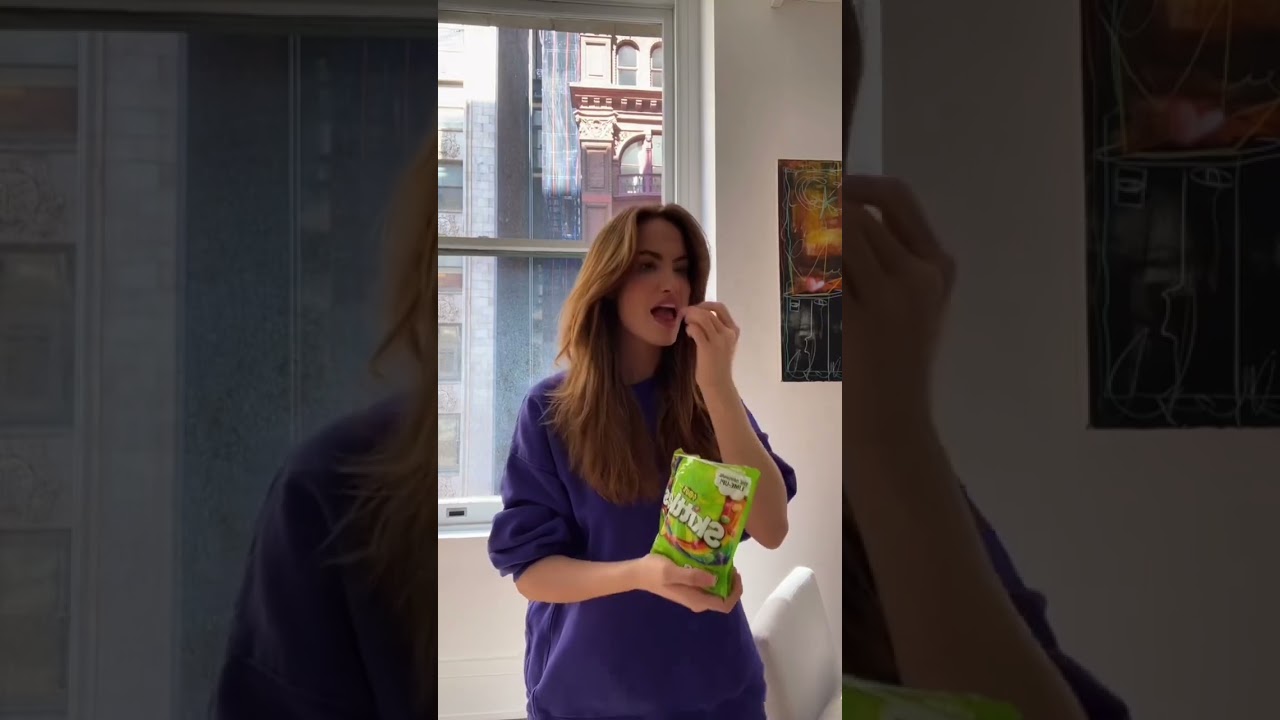 What it&rsquo;s really like to eat sour skittles&hellip;&hellip; 👀💀
