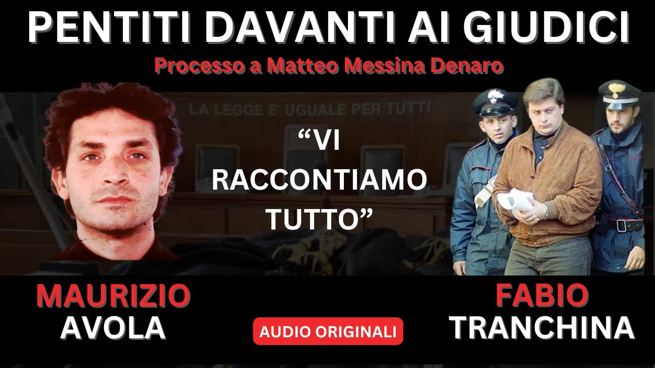 DENTRO COSANOSTRA: I PENTITI MAURIZIO AVOLA E FABIO TRANCHINA A RUOTA LIBERA RACCONTANO LA MAFIA