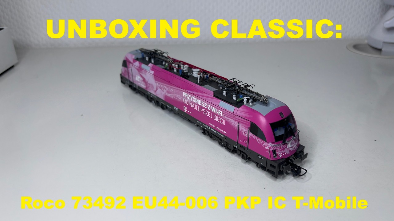 UNBOXING CLASSIC: Roco 73492 EU44-006 PKP IC T-Mobile