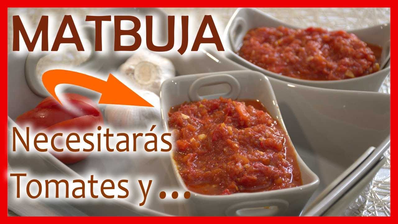 MATBUJA RECETA 👉 Fácil y Saludable 🍅 Típica del Oriente Medio