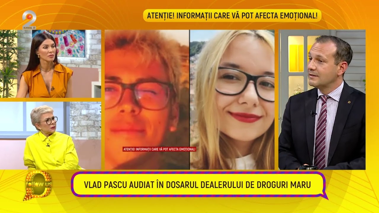 Follow us! - Vlad Pascu, audiat in dosarul dealerului de droguri Maru!