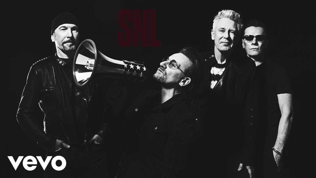 U2 - Get Out Of Your Own Way (Live On SNL)