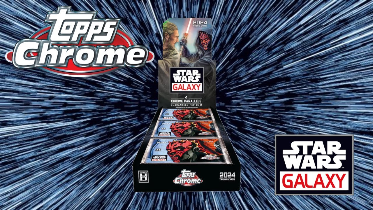 THE HITMAN STRIKES BACK! Opening a 2024 Star Wars Topps Chrome Galaxy Hobby Box!