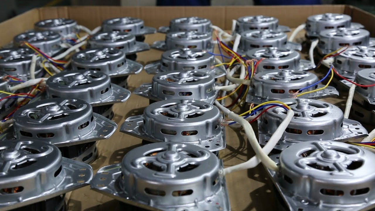 Three Phase Washing Machine Motor Automatic Stator Production Line Video