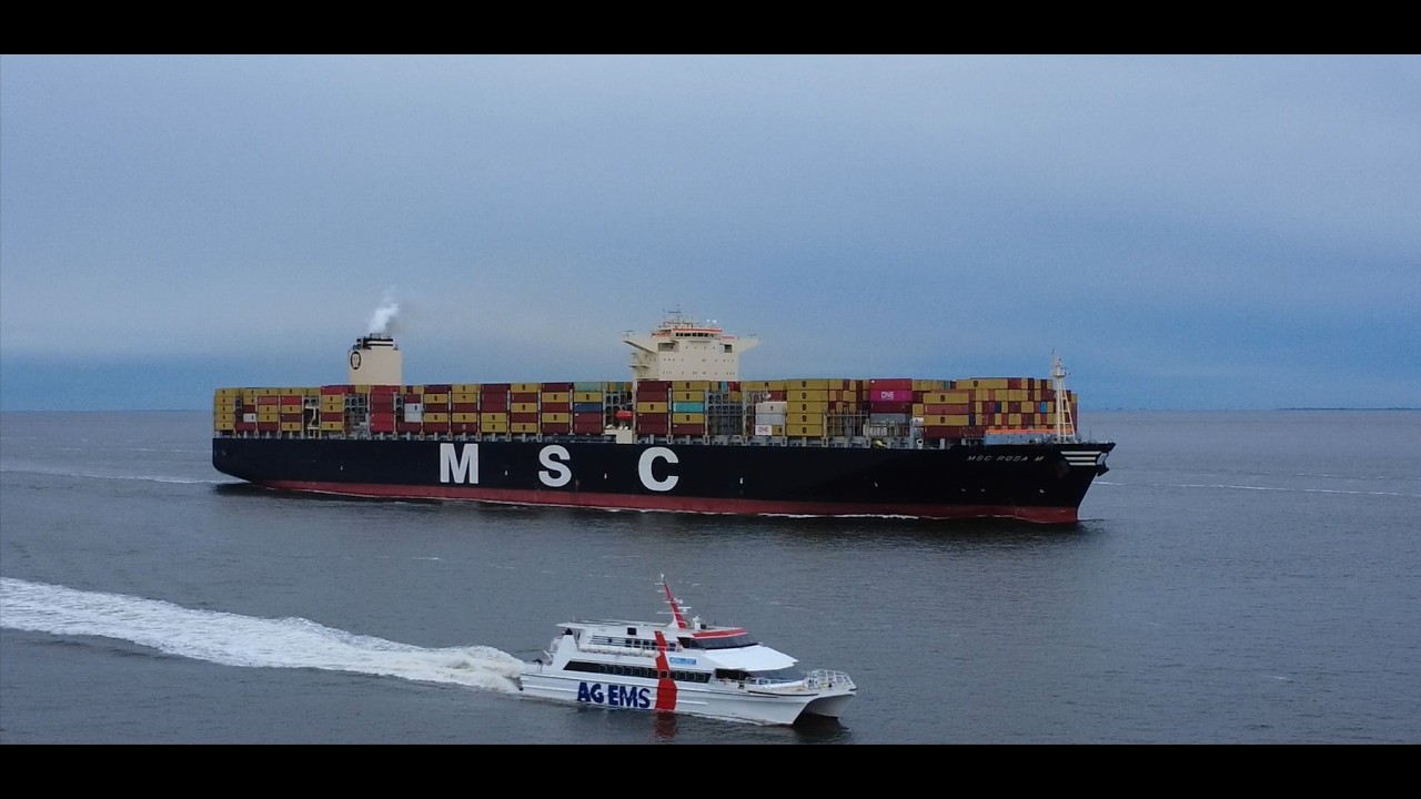 Shipspotting Cuxhaven Part 9 | Riesiges Containerschiff, Tanker & mehr | Drohne | 4K