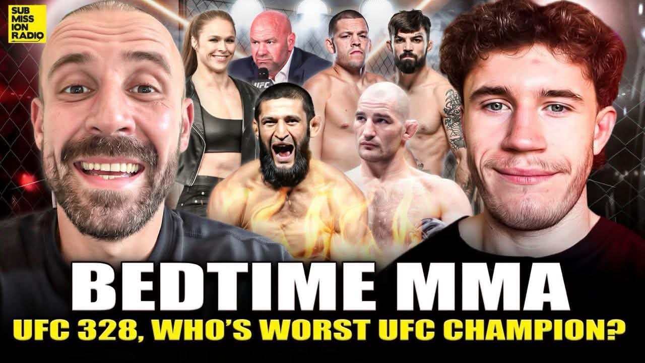 Bedtime MMA Can Sean Strickland Beat Khamzat? Who's the WORST UFC Champ of ALL TIME? Diaz/Perry!