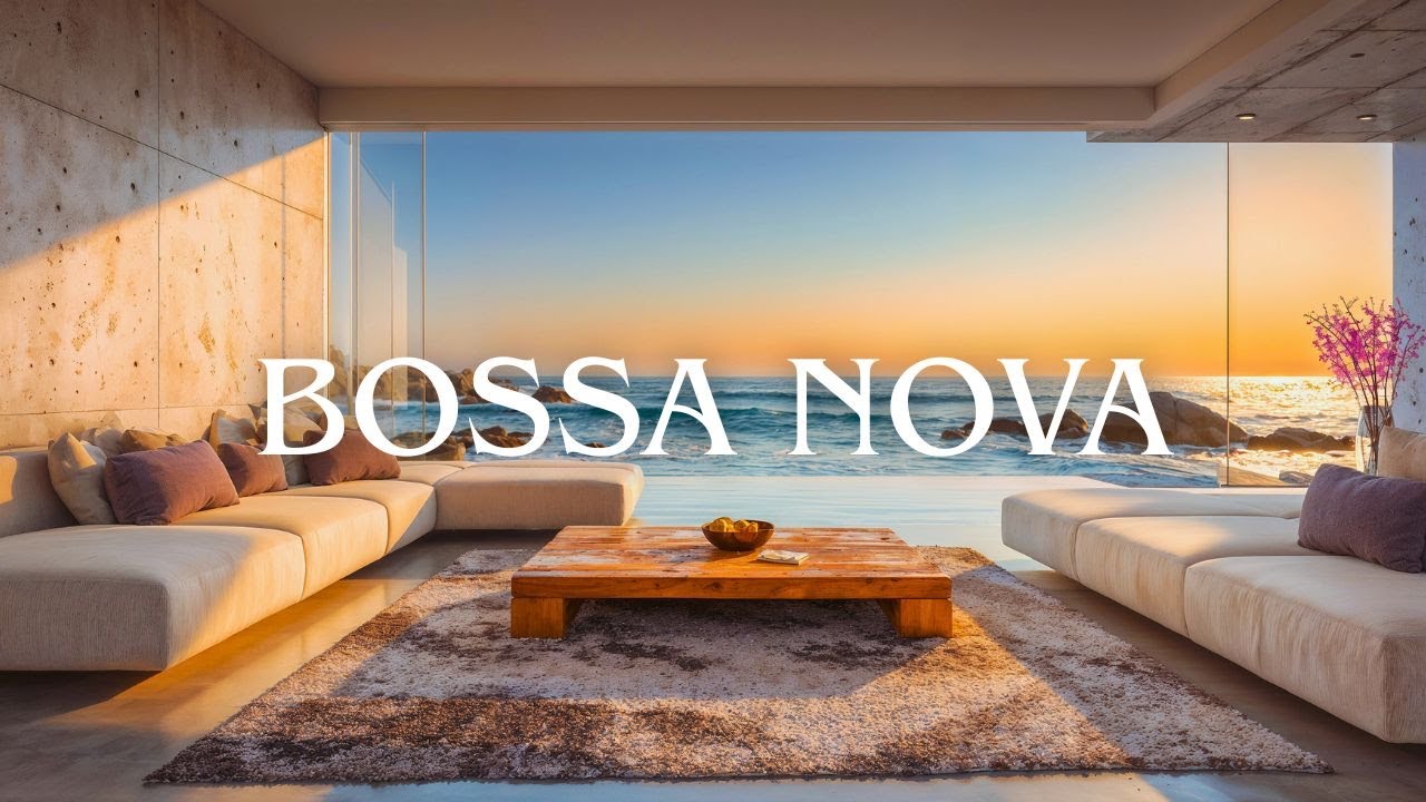 Sunny Bossa Nova Morning ☀️ Beach Café Vibes & Gentle Waves | Relaxing Jazz for a Good Day