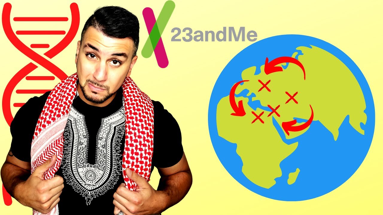 I THOUGHT I WAS ONLY ARAB! 23andMe DNA Test Results