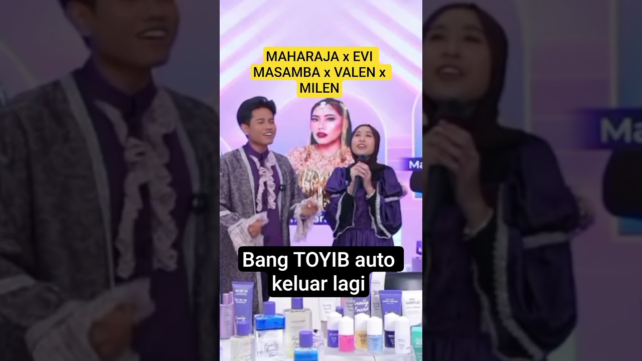 Keseruan MAHARAJA dan artis DA7 #evimasamba #milen #valenda7 #milada7 #maharaja