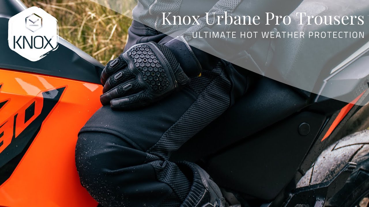 Knox Urbane Pro Trousers - The ultimate hot weather motorcycle trouser