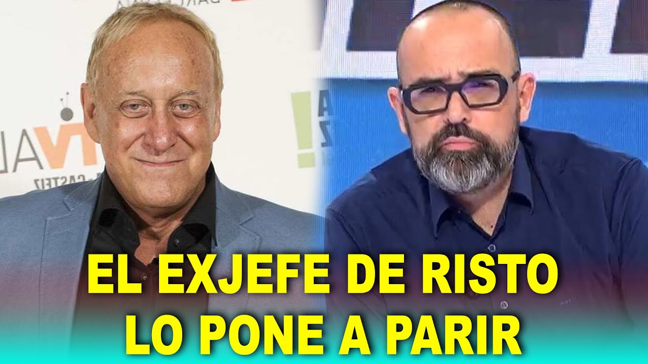 Exjefe de Risto Mejide PONE A PARIR al presentador: &ldquo;Deber&iacute;amos haberlo despedido en directo&rdquo;