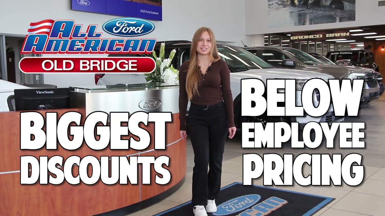 BLOWOUT PRICING at All American Ford in Old Bridge!