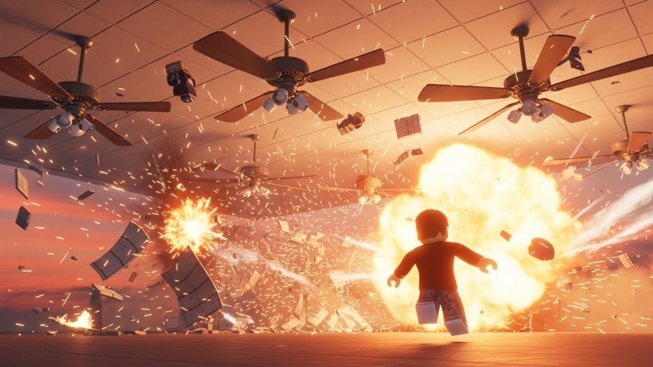 Фанатское безумие Roblox: когда потолочные вентиляторы становятся ядерными 💥